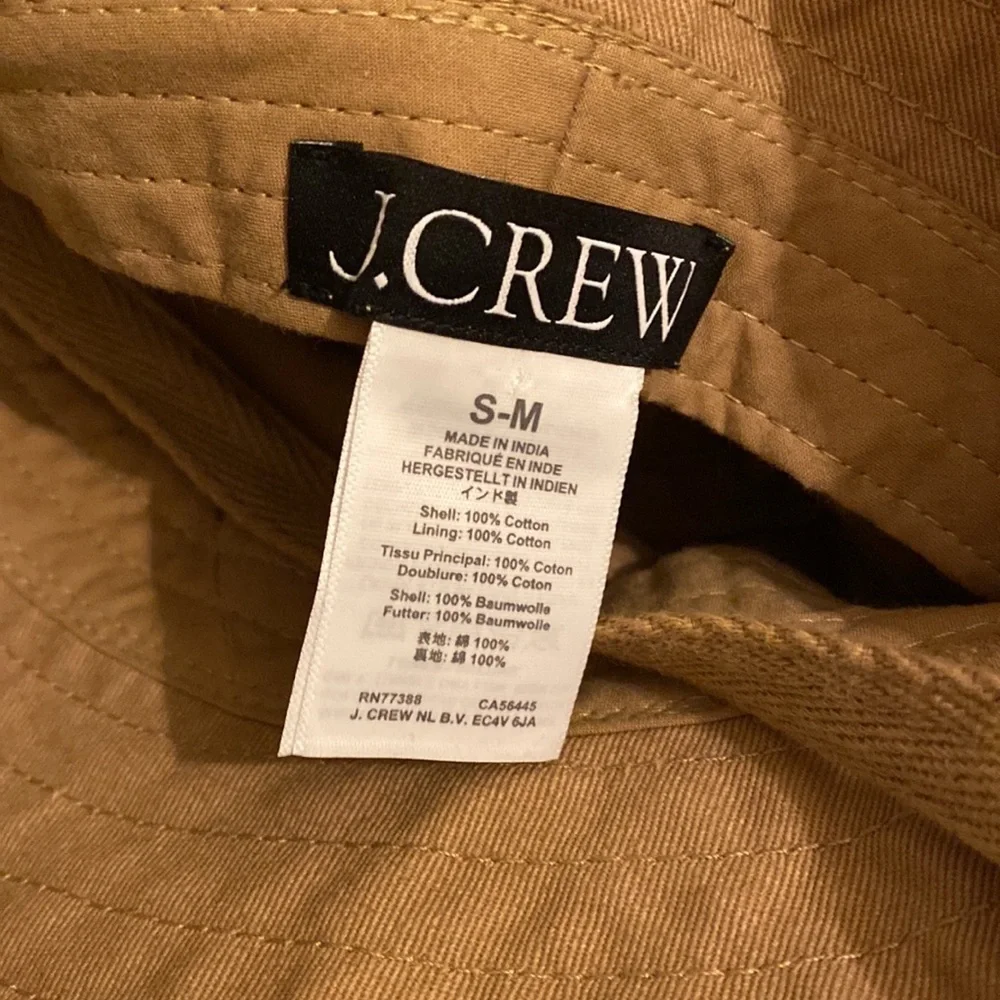 J. Crew Tan Sun Hat. Size S/M Style BN887